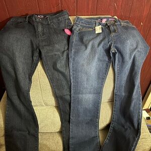 2 Pairs The Children’s Place Bootcut Girls Jeans